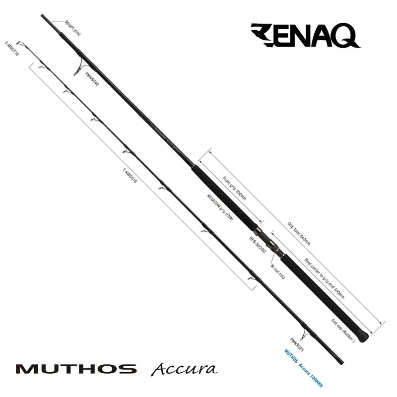 ZENAQ Caña MUTHOS ACCURA 100HHH