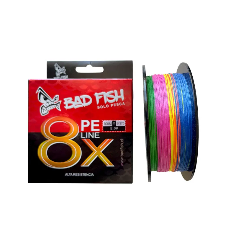 BADFISH Multifilamento PEline X8 | 300 m