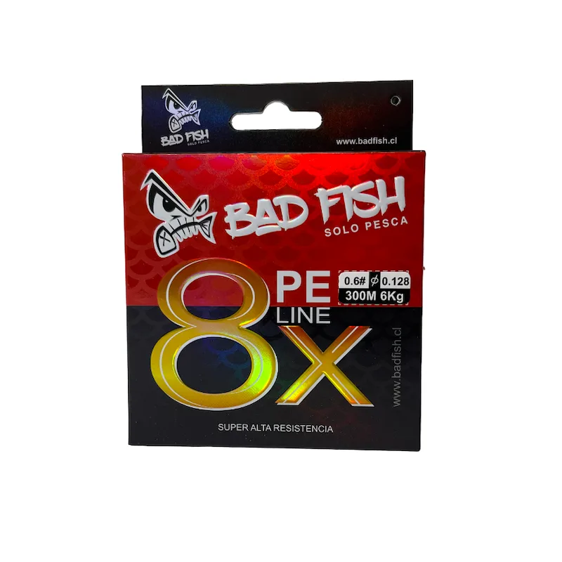 BADFISH Multifilamento PEline X8 | 300 m