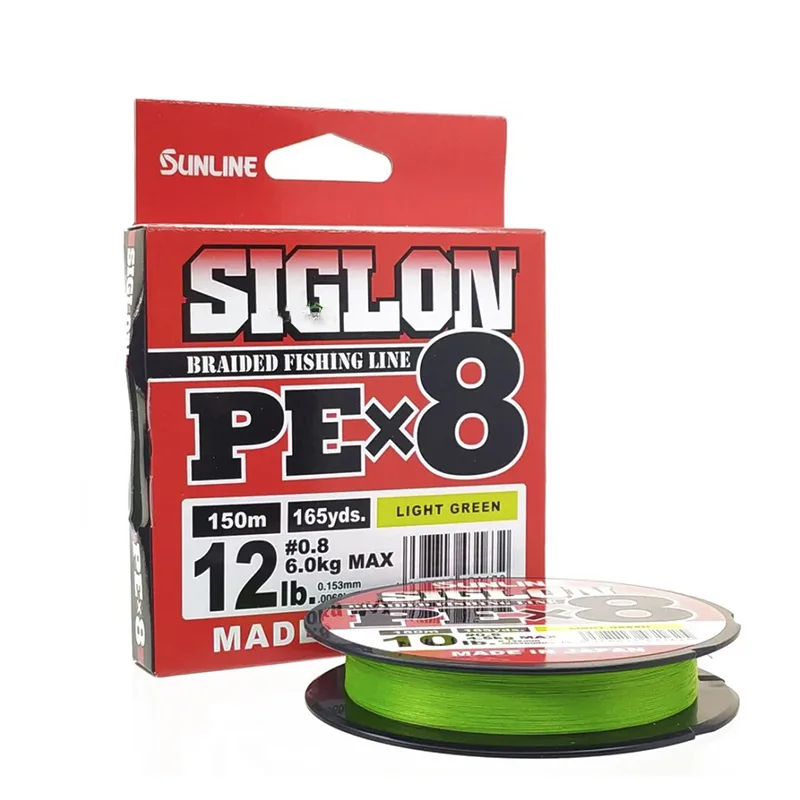 SUNLINE Multifilamento SIGLON X8 | 300m VERDE