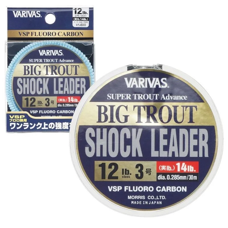 VARIVAS shock leader BIG TROUT , 30m