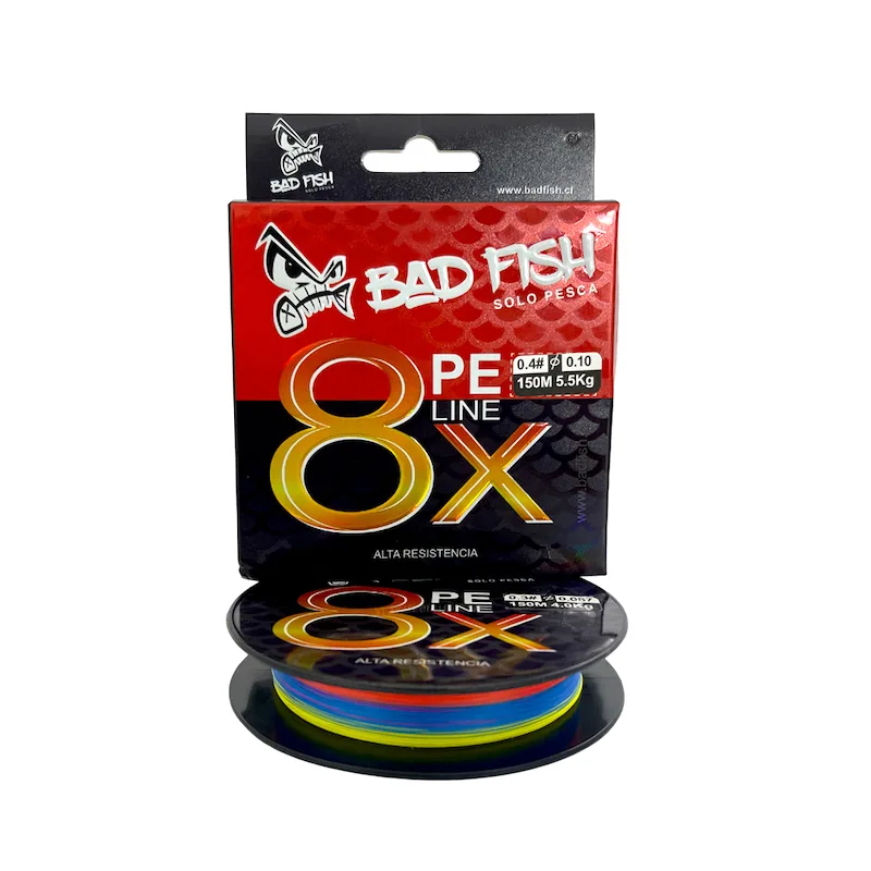 BADFISH Multifilamento PEline X8 | 150 m