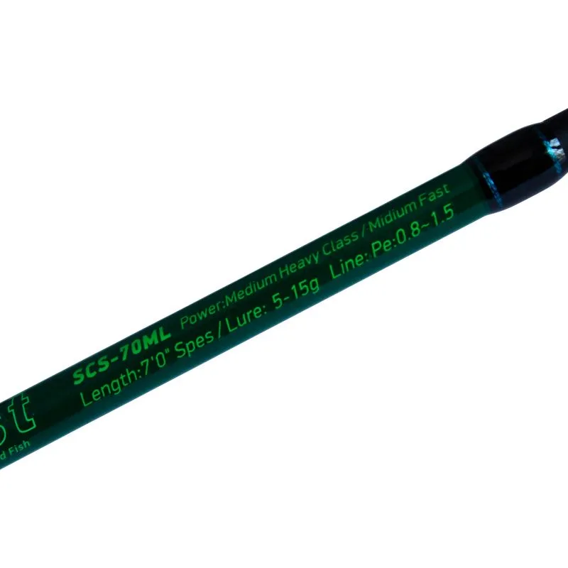 BADFISH Caña SHORE CAST 2,1m, 5-20gr